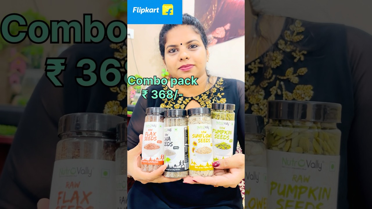 Seeds combo pack from flipkart | Live The Life |
