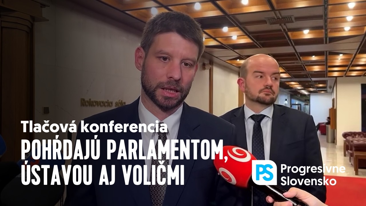 Vládna koalícia pohŕda parlamentom, ústavou aj voličmi | Tlačový brífing PS, 4. február 2026
