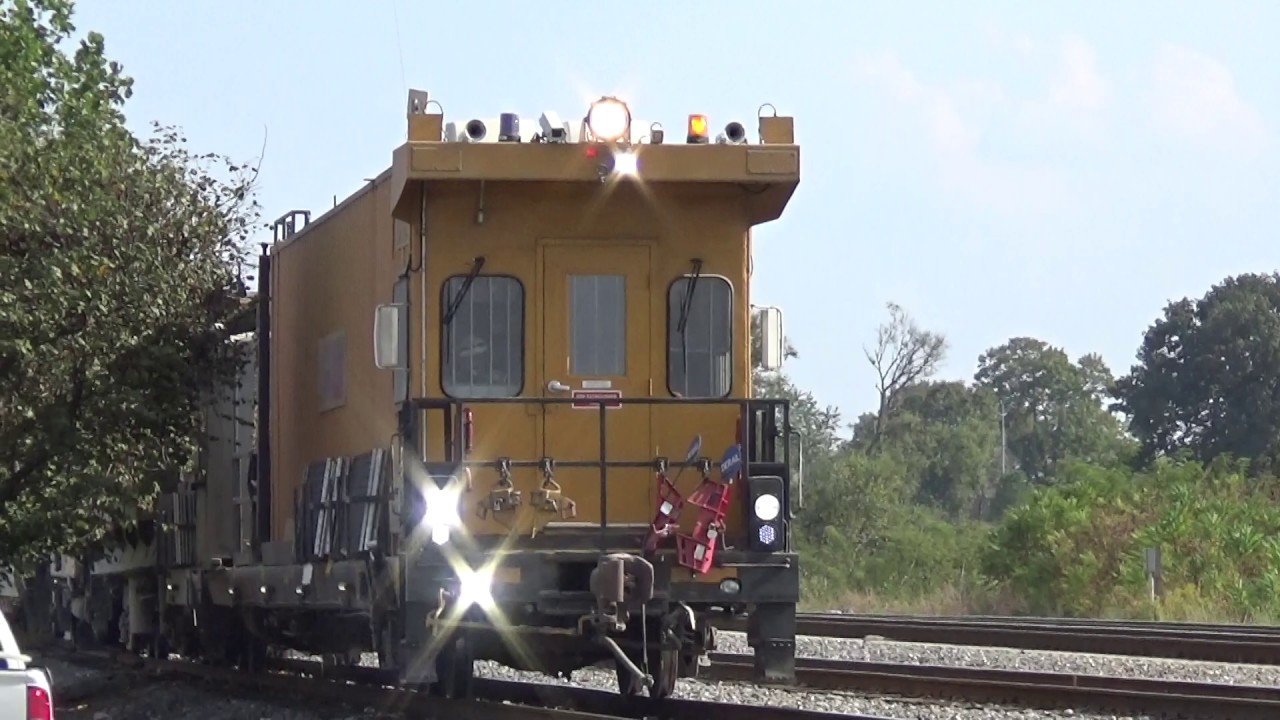 LORAM w/ a Truck Horn?! LMIX 442 Ballast Cleaner Blows My Ears Off on 9/30/19