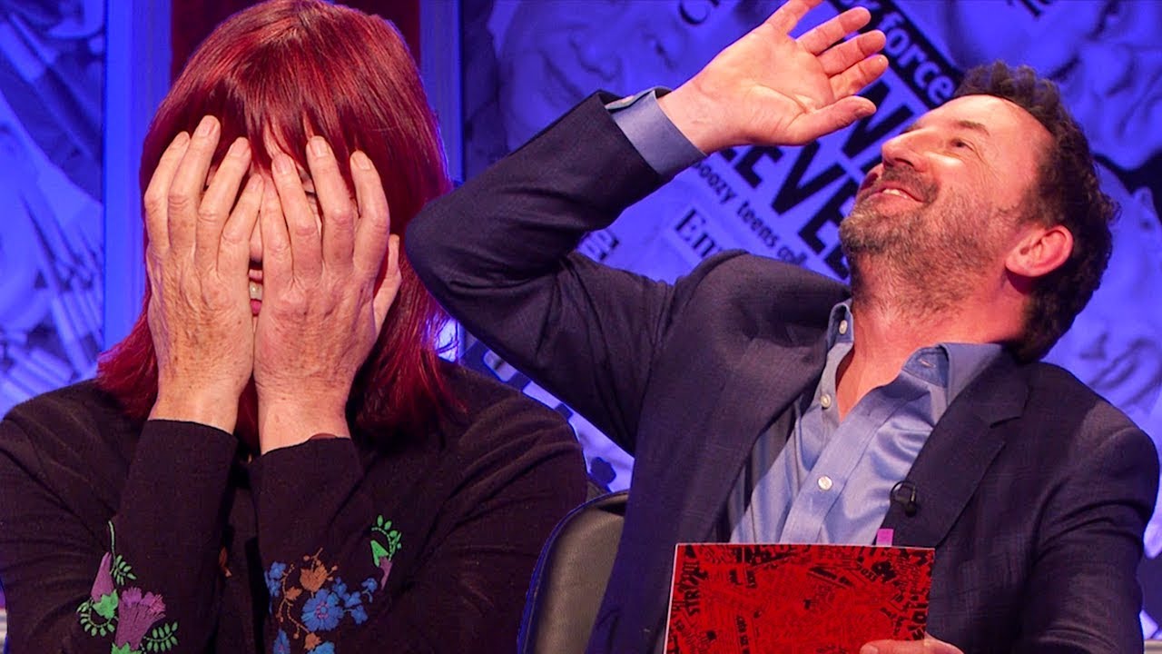 Janet Street-Porter Buying Booze At 7:30 In The Morning - Have I Got News For You