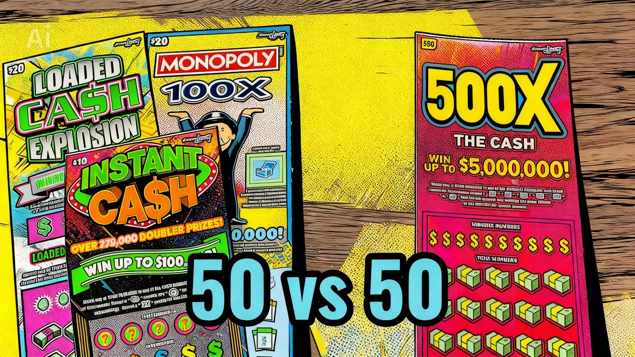 $50 vs $50 SCRATCHER SHOWDOWN! Who do you have to win!? - Arizona Lottery