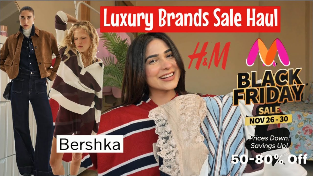 Black Friday Sale Shopping from @myntra 