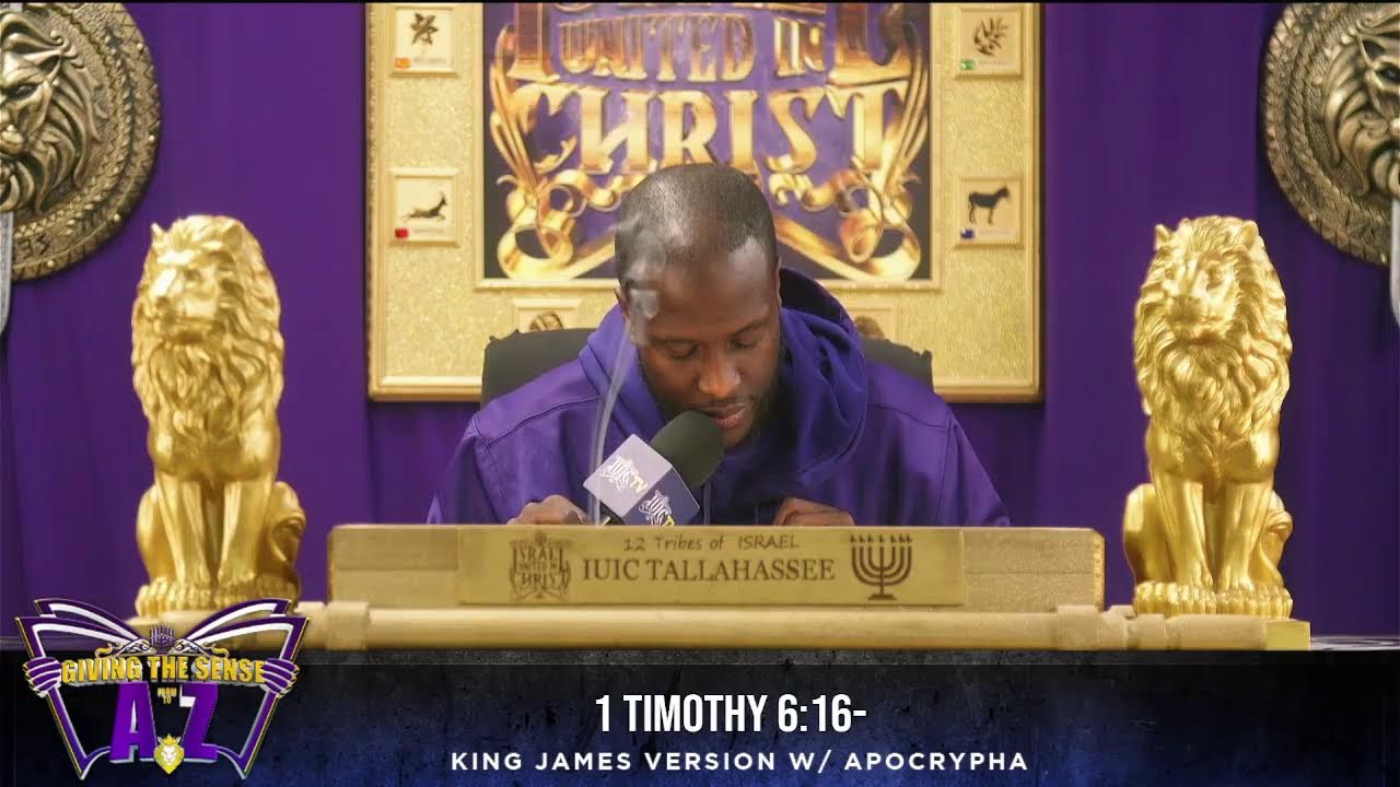#IUIC || GIVING THE SENSE FROM A TO Z || 1 Timothy 6