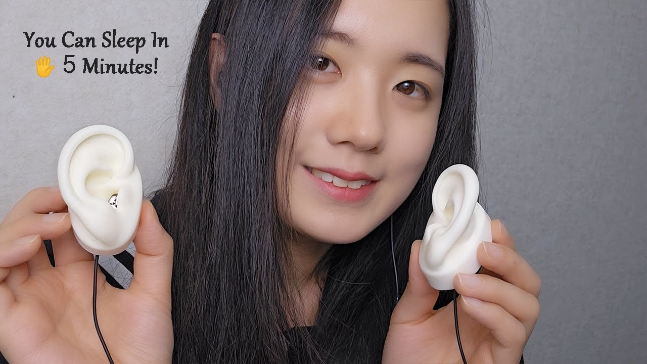ASMR Ear Cupping & Blowing | Ear Massage, Touching, Layered Sound (1Hr, No Talking)