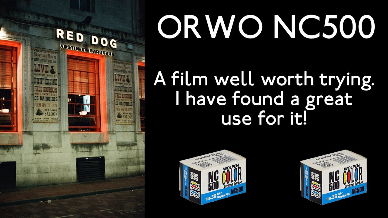 ORWO NC500  I Found the Perfect Use for This Unique Film!