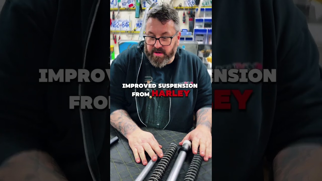 The Best Front Suspension Upgrades for Your Harley-Davidson #harleydavidson #motorcycle #custom