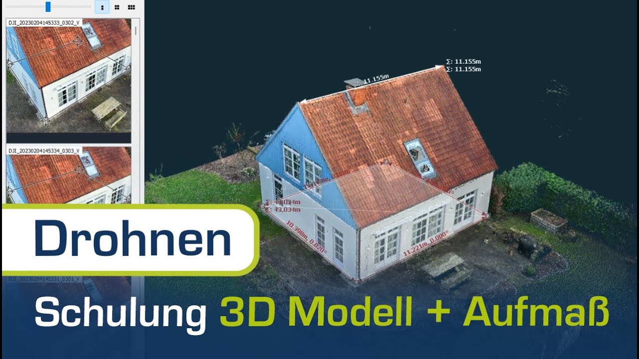 So erstellst du 3D Modelle & Aufma&szlig; wie ein Profi! | Vorstellung Anwendungsschulung Vermessung