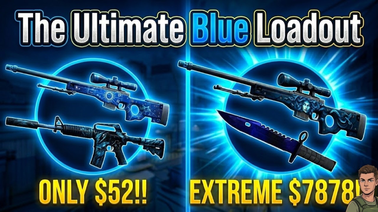 The PERFECT Blue CS2 Loadout!