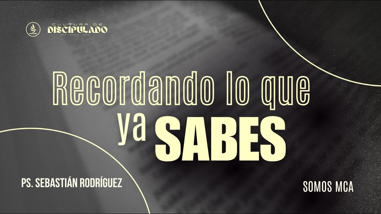 Recordando lo que SI sabes | 22 de Febrero de 2026 | Ministerio Cielos Abiertos AD