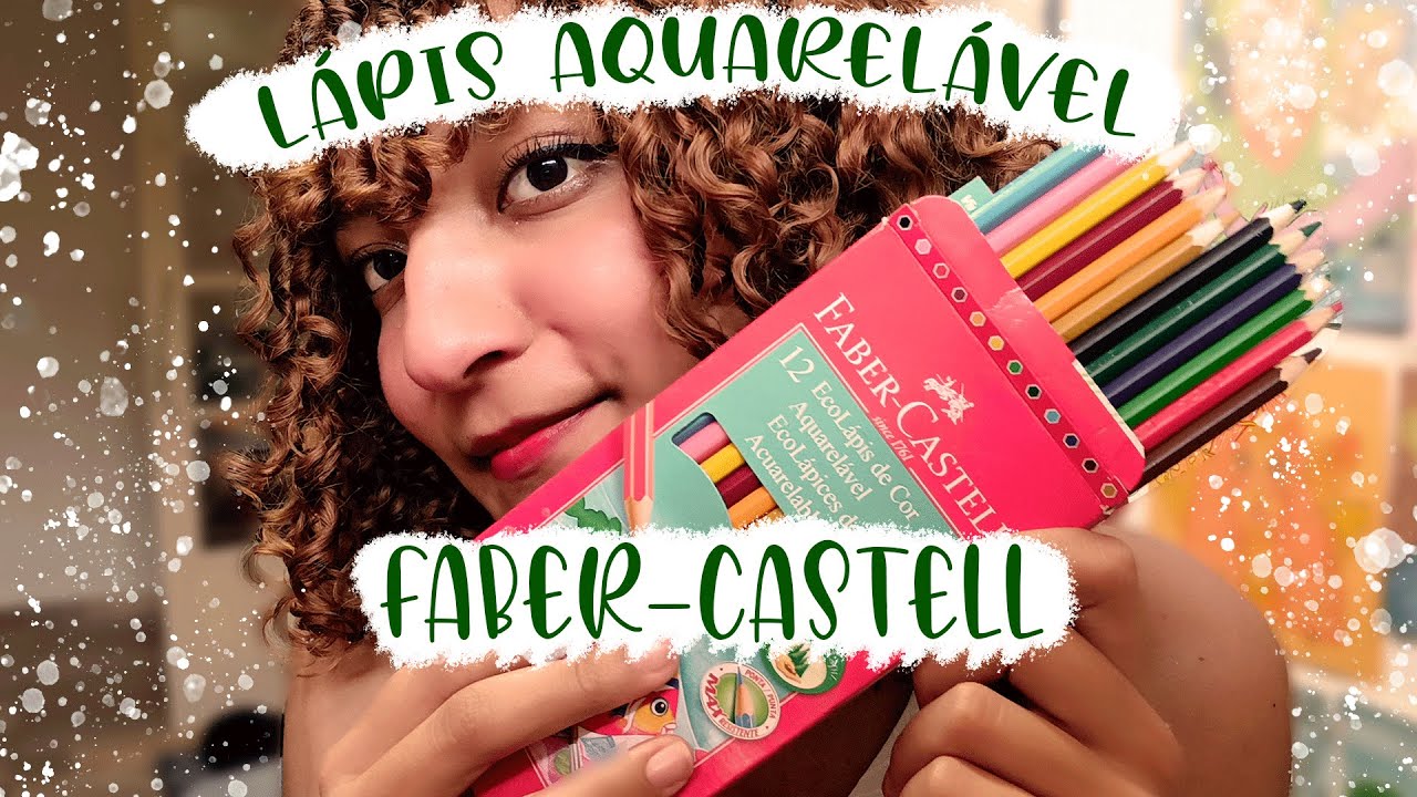 PINTANDO APENAS COM LÁPIS AQUARELÁVEL DA FABER-CASTELL