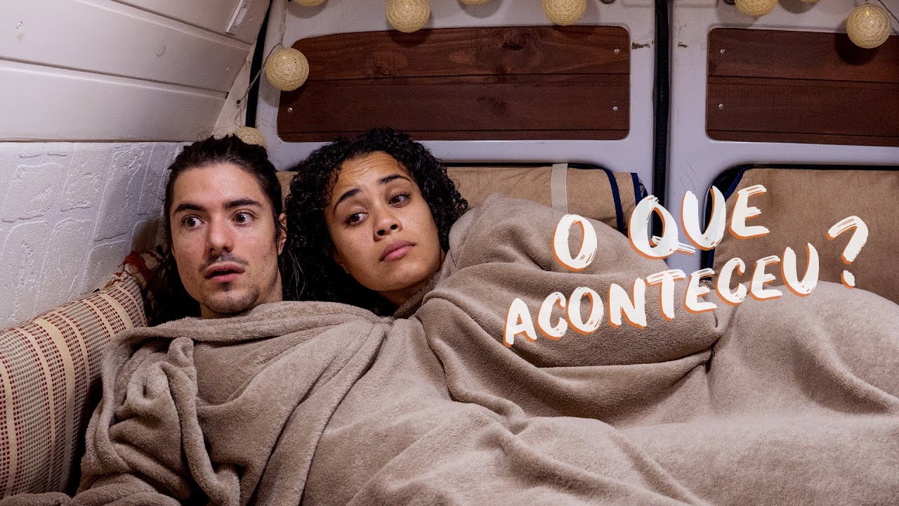 ACORDAMOS COM ALGUÉM BATENDO NA PORTA DA VAN