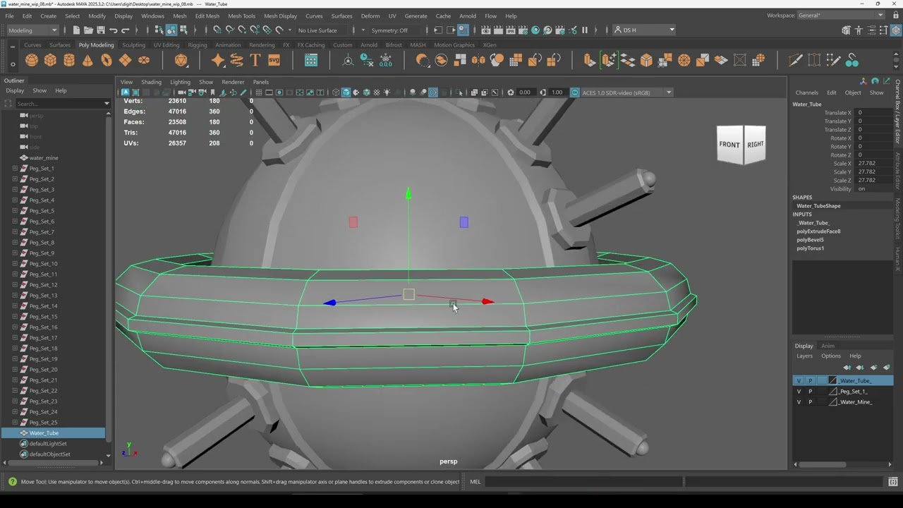 Water Mine Modeling 2