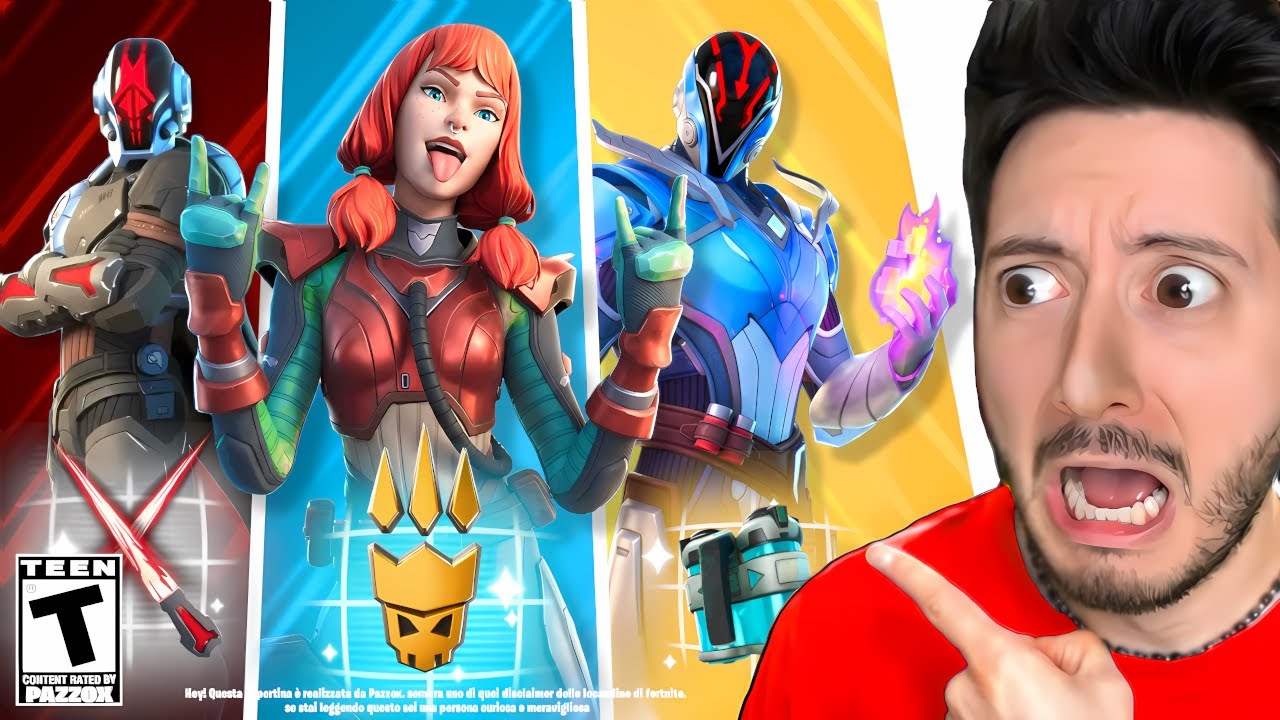 PAZZOX PROVA LA RANDOM CHALLENGE DEI SETTE SU FORTNITE… DISASTRO TOTALE! 🤬