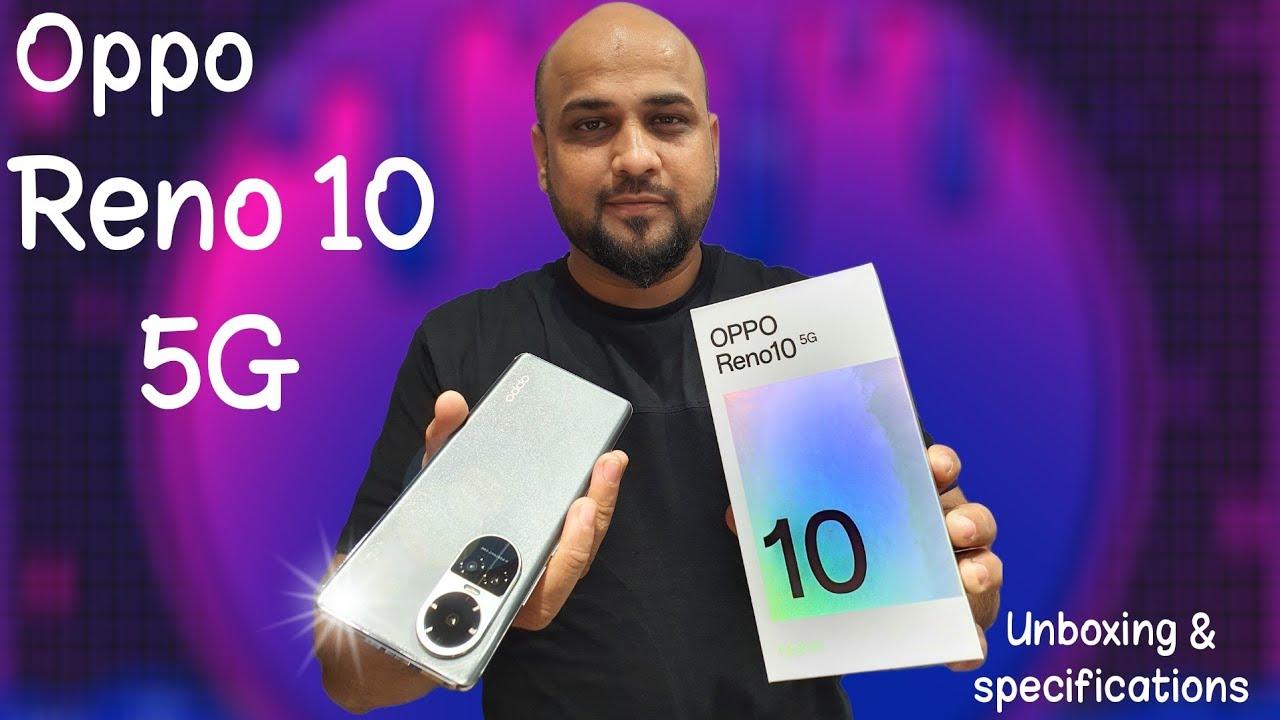 Oppo Reno 10 5G Unboxing & Specifications, first Look, Camera, Design.