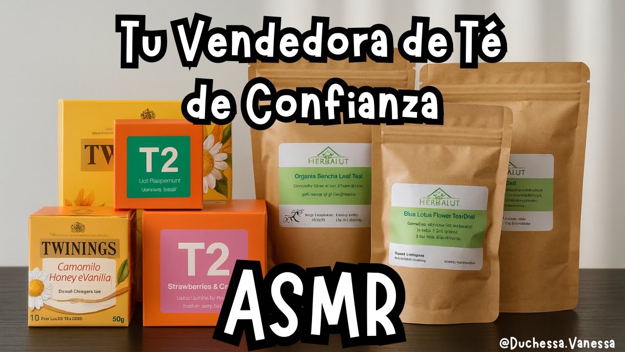 🍵 ASMR | Tea Shop Roleplay | Tu Vendedora de Té Favorita🍵 | Relaxing Whispers