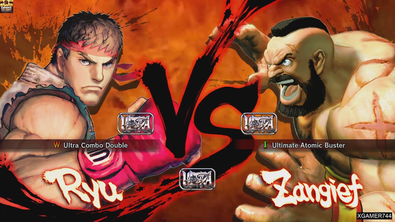 Ultra Street Fighter IV - Ryu Vs. Zangief (HARDEST)