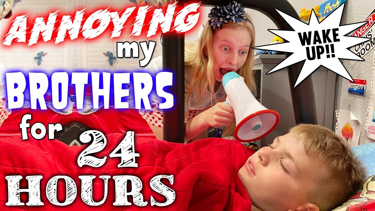Annoying My Brothers ALL DAY LONG 🤣