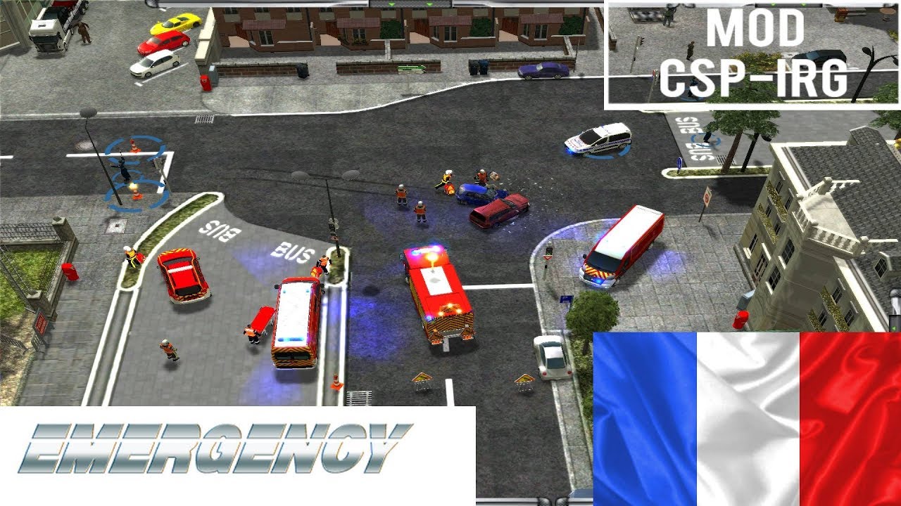 Emergency 4 - Mod Csp-Irg - Multijoueur - FR- incendies en ville et CHAOS