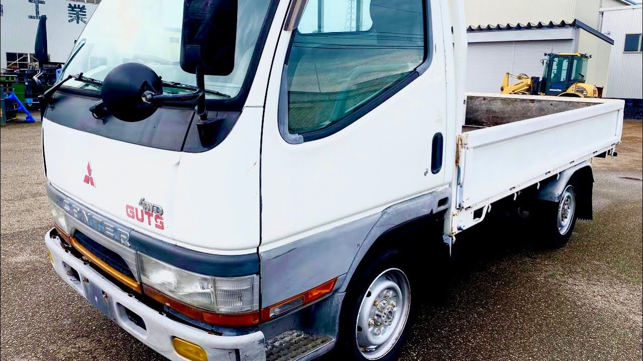 Тесты двигателя, замер компрессии, обзор MITSUBISHI CANTER 1996 FD501B-423450