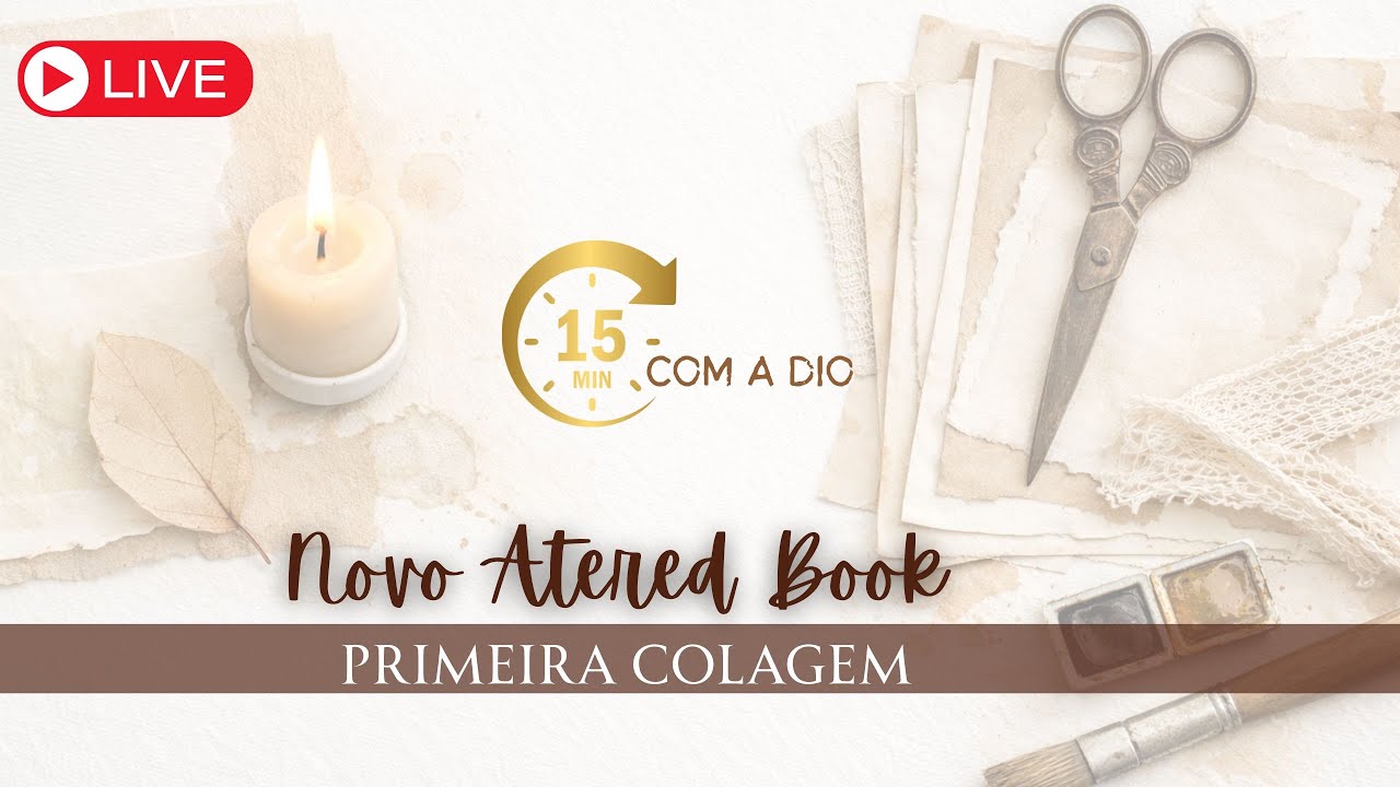 Colando no Meu Altered Book