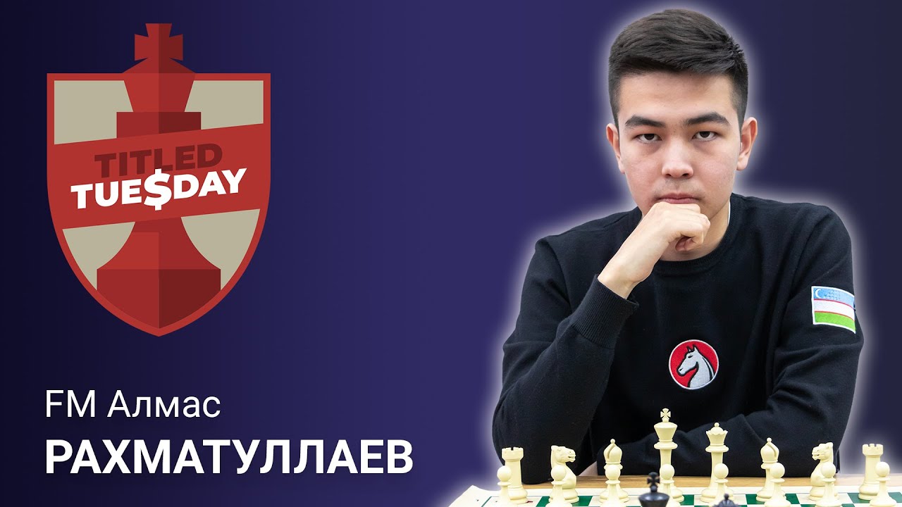 «Тильтульный» вторник с FM Алмасом Рахматуллаевым ♟ City Chess Live №120