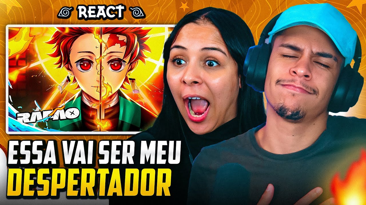RAFÃO: Sol | Tanjiro Kamado (Demon Slayer) | [Casal Jounin React] 🔥