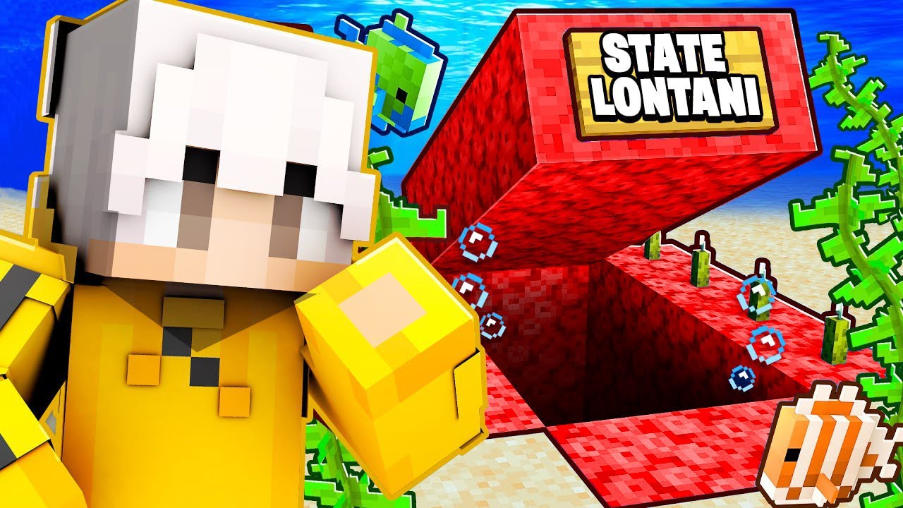 Ho TROVATO la CASA SEGRETA SUBACQUEA di Mark3s  in Minecraft...