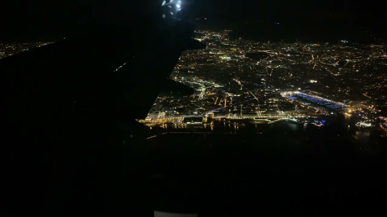 Night Landing in Marseille