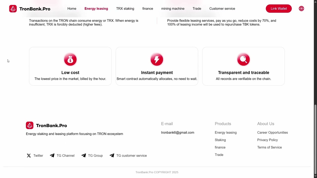 О проекте TronBank ($TBK)