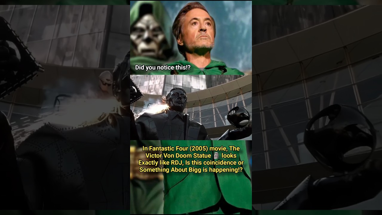 Victor Von Doom Statue looks Same as RDJ! 