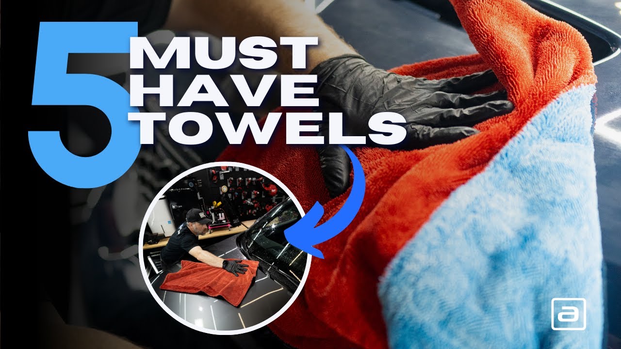 5 Microfiber Towels You Should Have in Your Arsenal