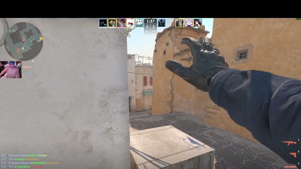 CS2 Premier Dust2 overtime 16-14 (15k)