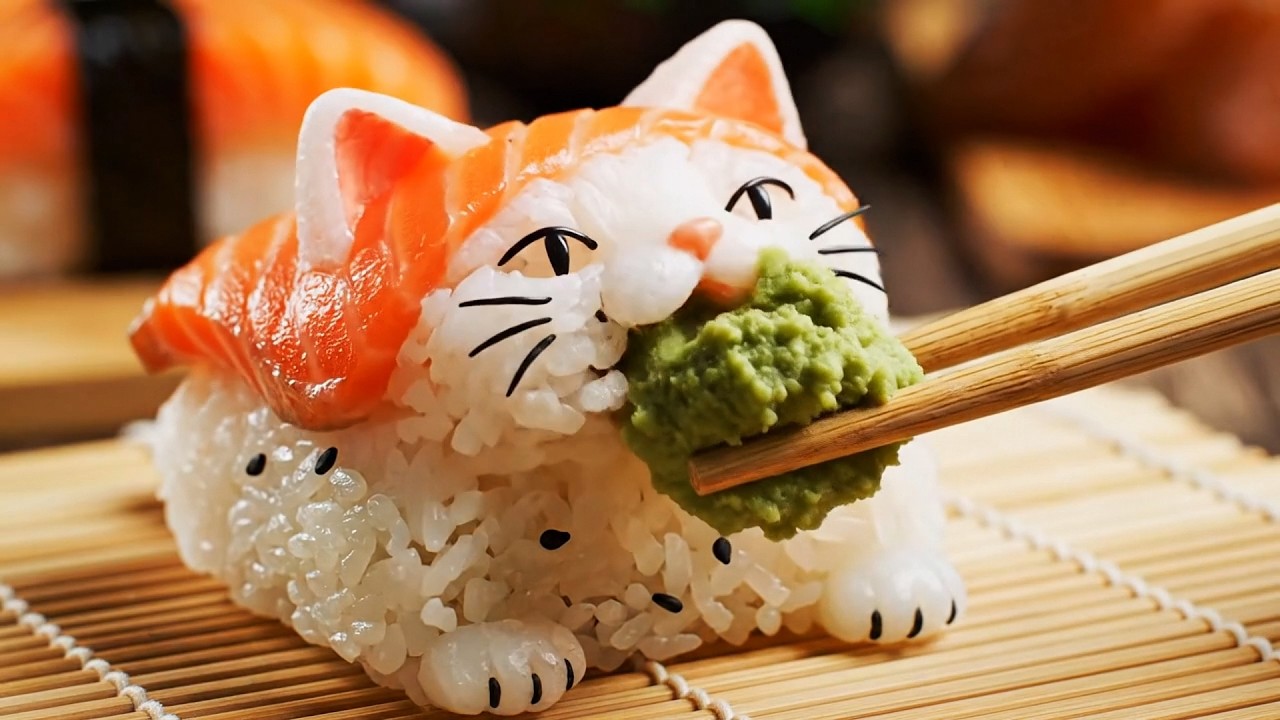 Feeding my LIVING sushi collection... (it gets weird) 🍣🥢