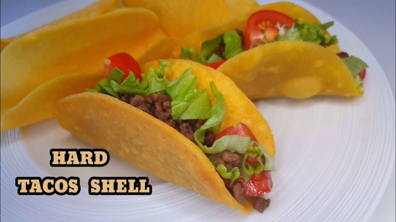 How to make hard tacos shell |homemade tacos shell | tacos shell recipe
