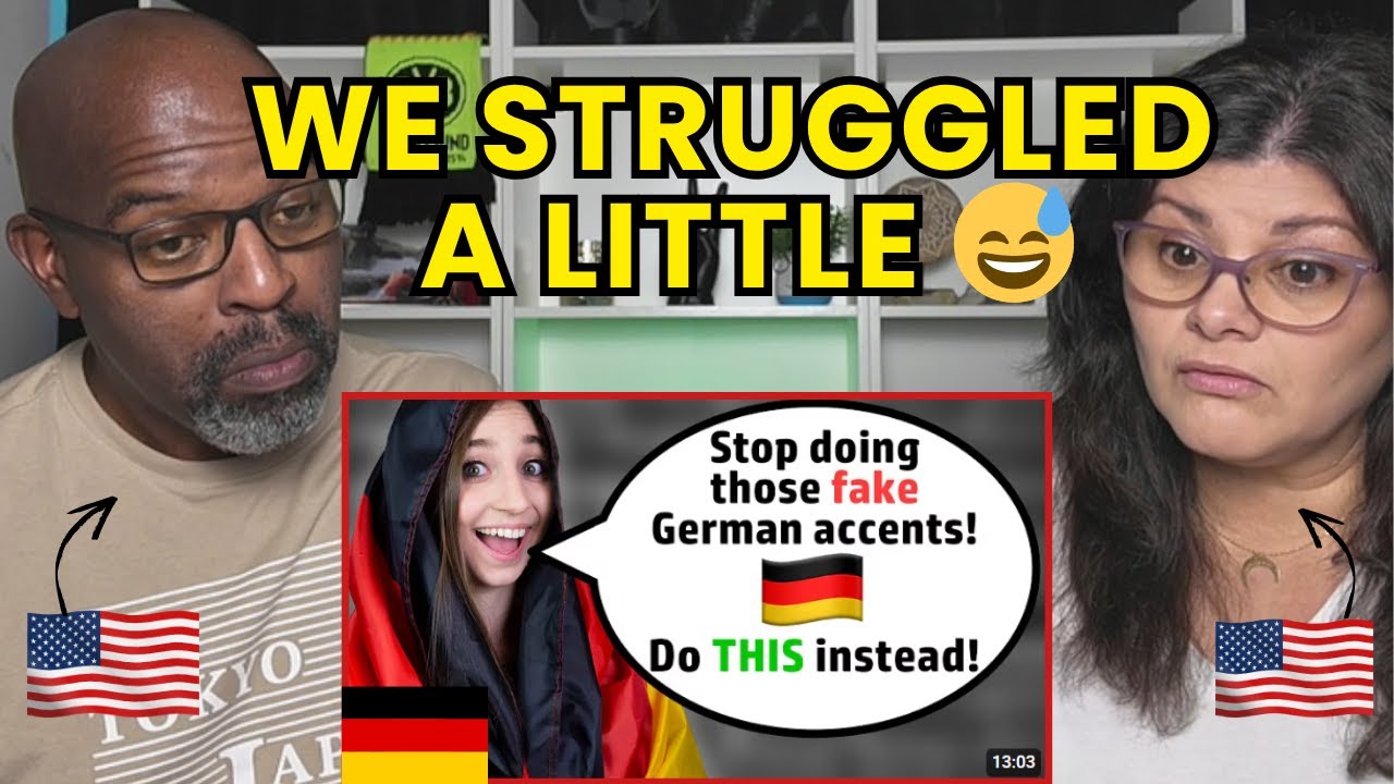 Americans Learn How To Do A German Accent From A German Native!