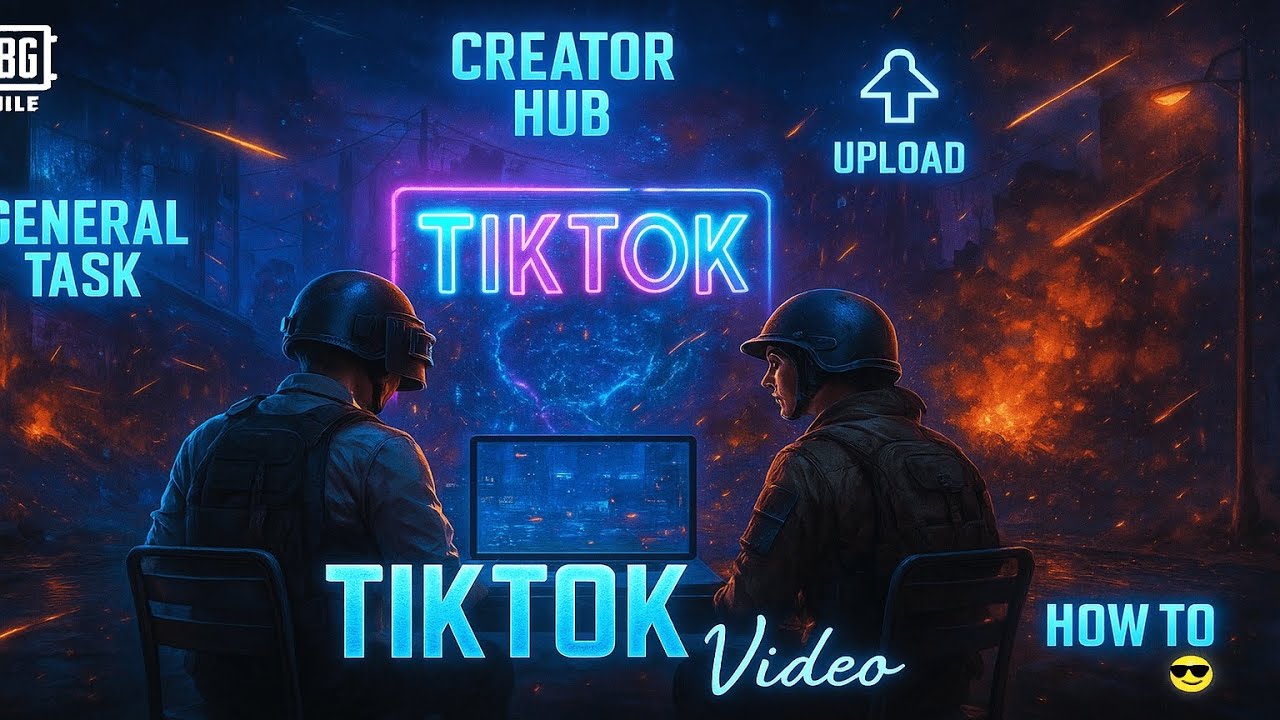 How to Upload TikTok Videos in Creator Hub | PUBG MOBILE Guide 🔥