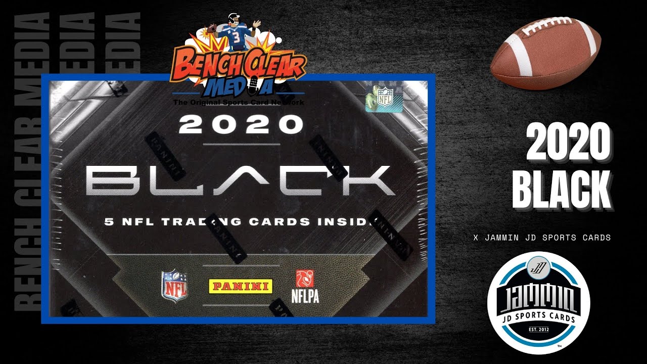 2020 Panini Black Football Hobby Box Break | Jammin JD Sports Cards