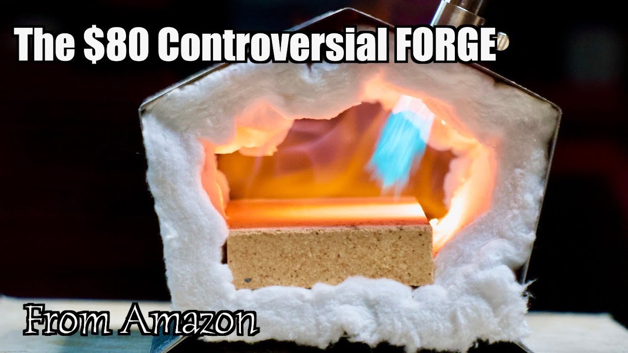 The CHEAPEST KNIFE MAKING FORGE on AMAZON - Is it any good?