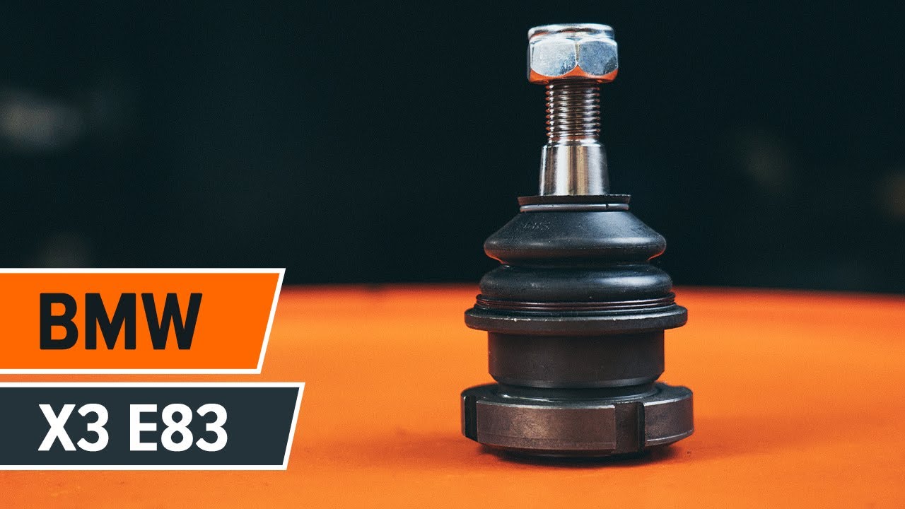 How to change a front Ball joint BMW X3 E83 TUTORIAL | AUTODOC
