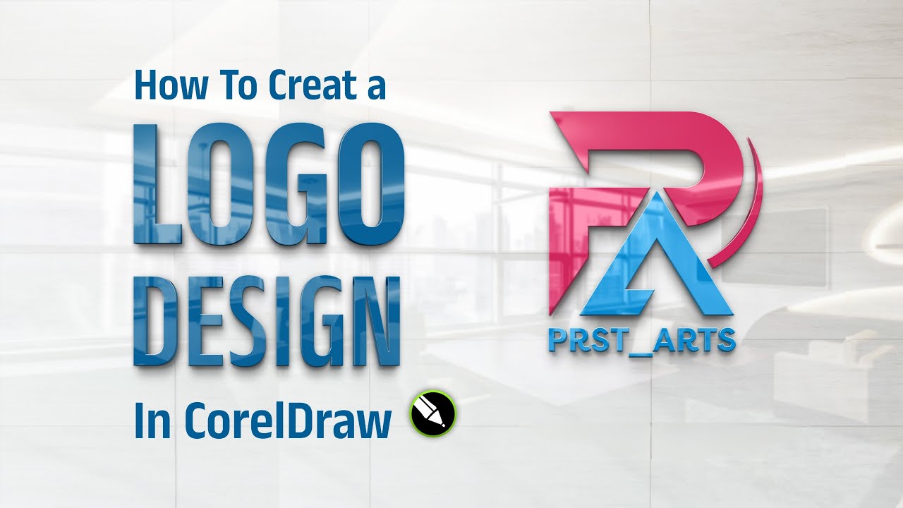 How to create a Minimal Logo Design in Coreldraw | Coreldraw Logo Design | 