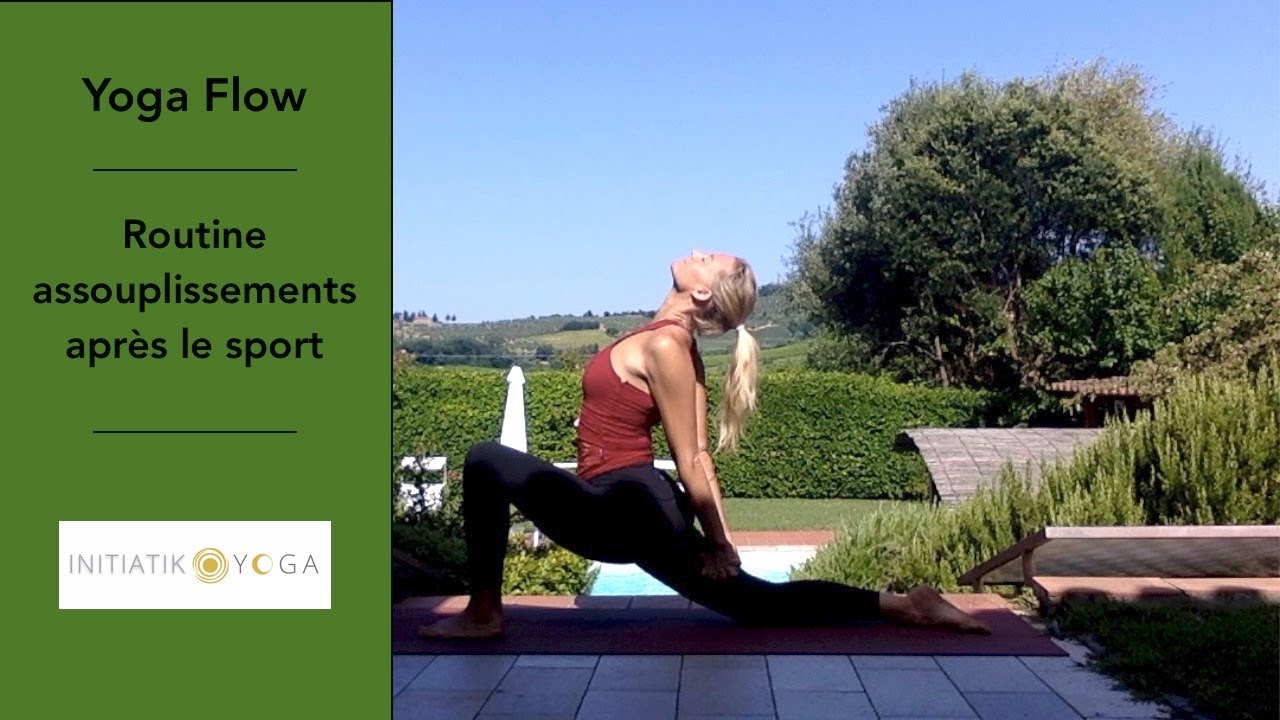 Yoga Flow: Routine d'étirements après le sport (20mn)