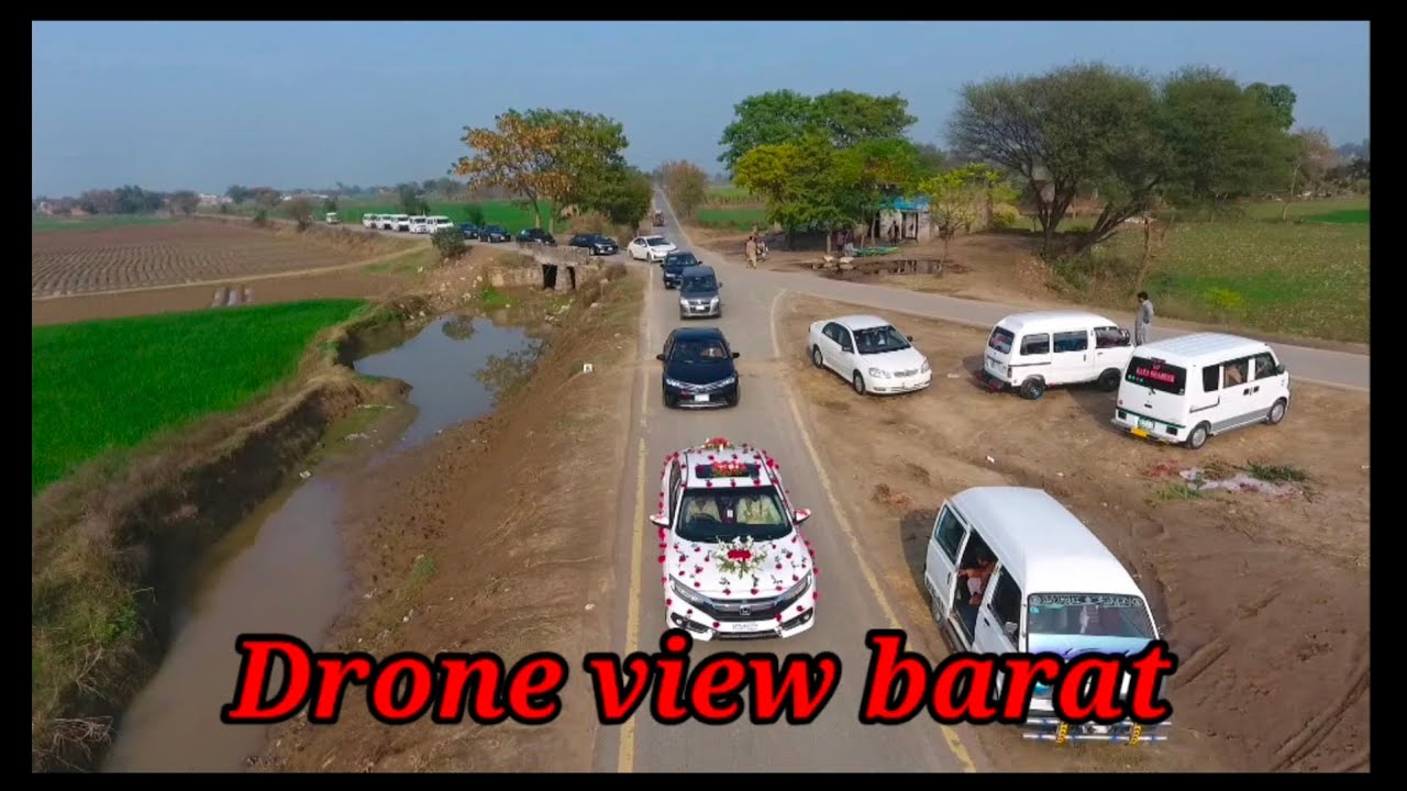 How to make drone video wedding in pakistan