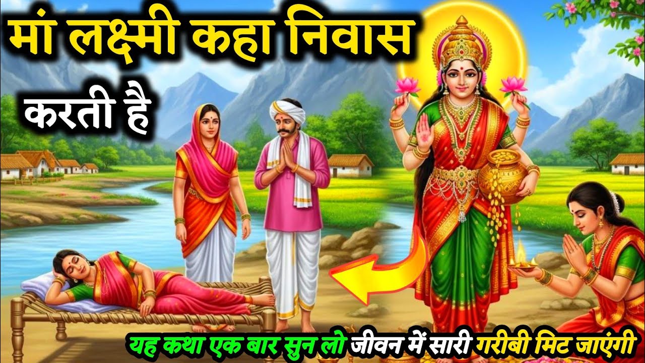 ऐसे घर में देवी लक्ष्मी कभी प्रवेश नहीं करती | Maa Lakshmi | katha |माता लक्ष्मी की कहानी#laxmi 