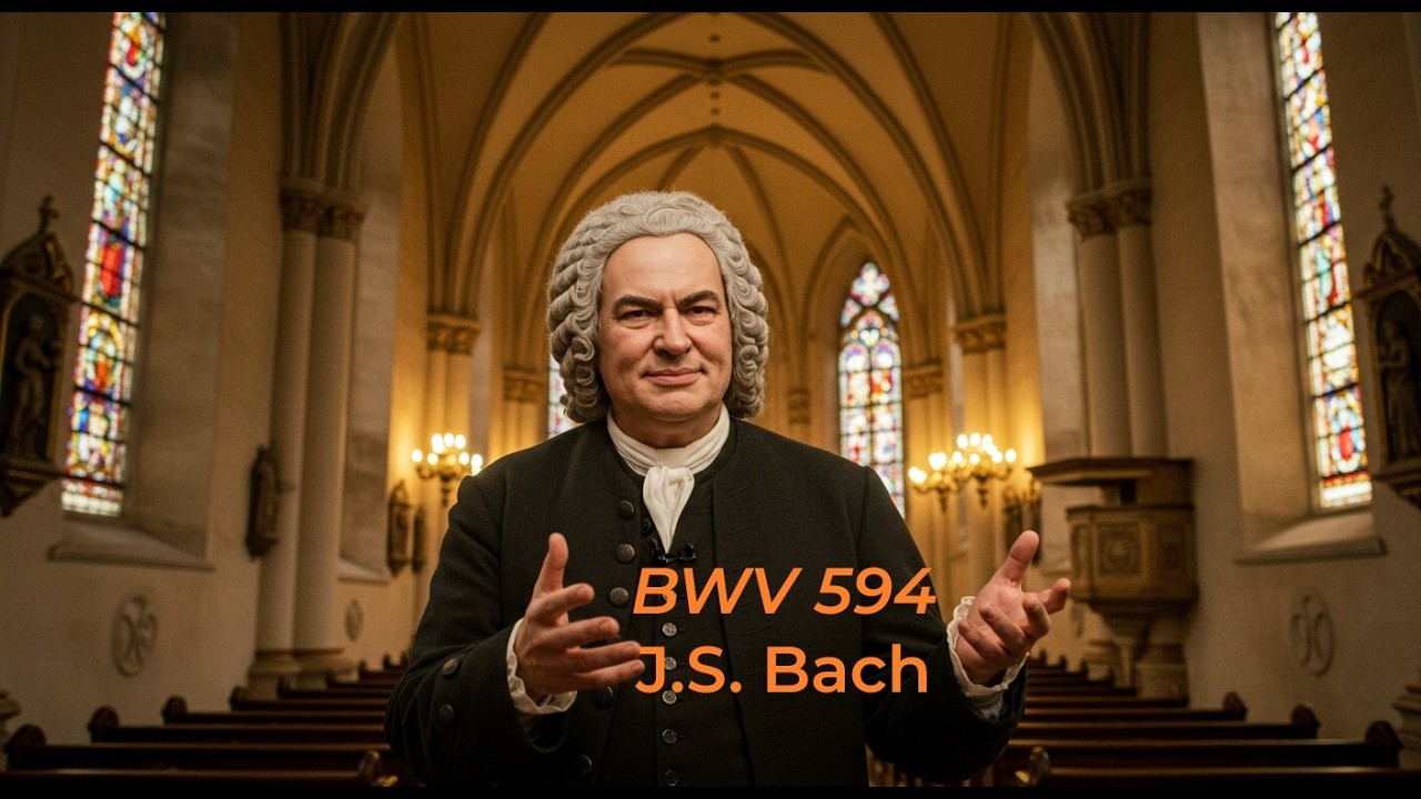 И. С. Бах BWV 594: почему этот концерт известен во всем мире! 🎼