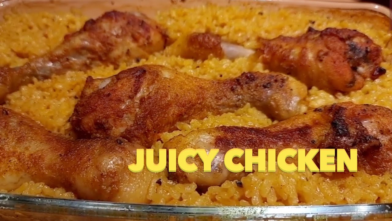 Chicken Drumsticks with Rice – Easy One-Pan Dinner