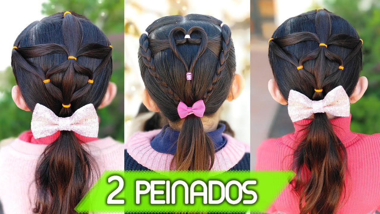 Peinados para niñas perfectos para la Escuela | Peinados fáciles y Rápidos | May Lopez