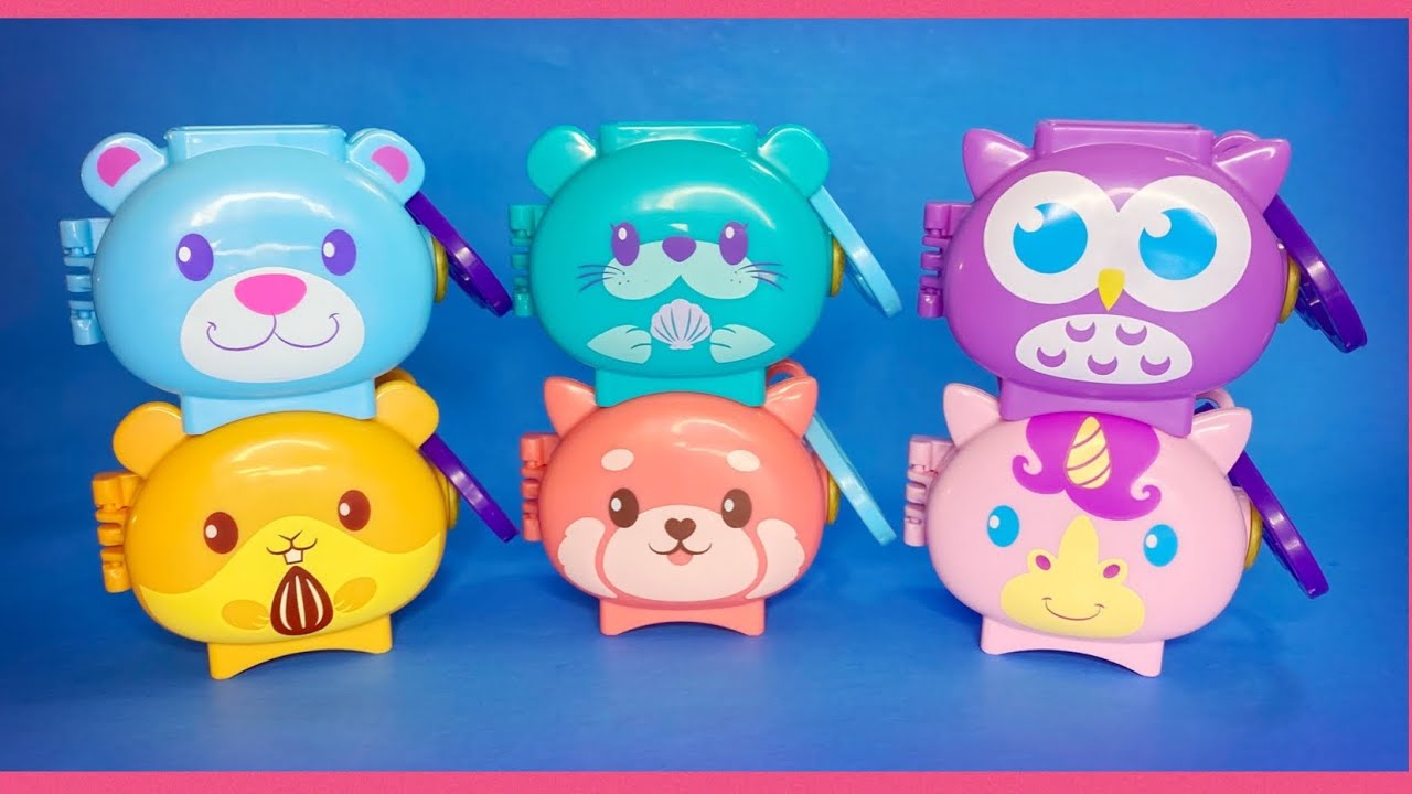 All New Pet Connects! | Bear - Hamster - Sea Otter - Red Panda - Owl - Unicorn | New Polly Pocket