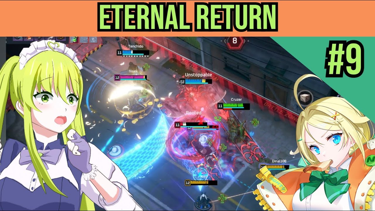 A Four team Battle Zone is absolute CHAOS! (Eternal Return)