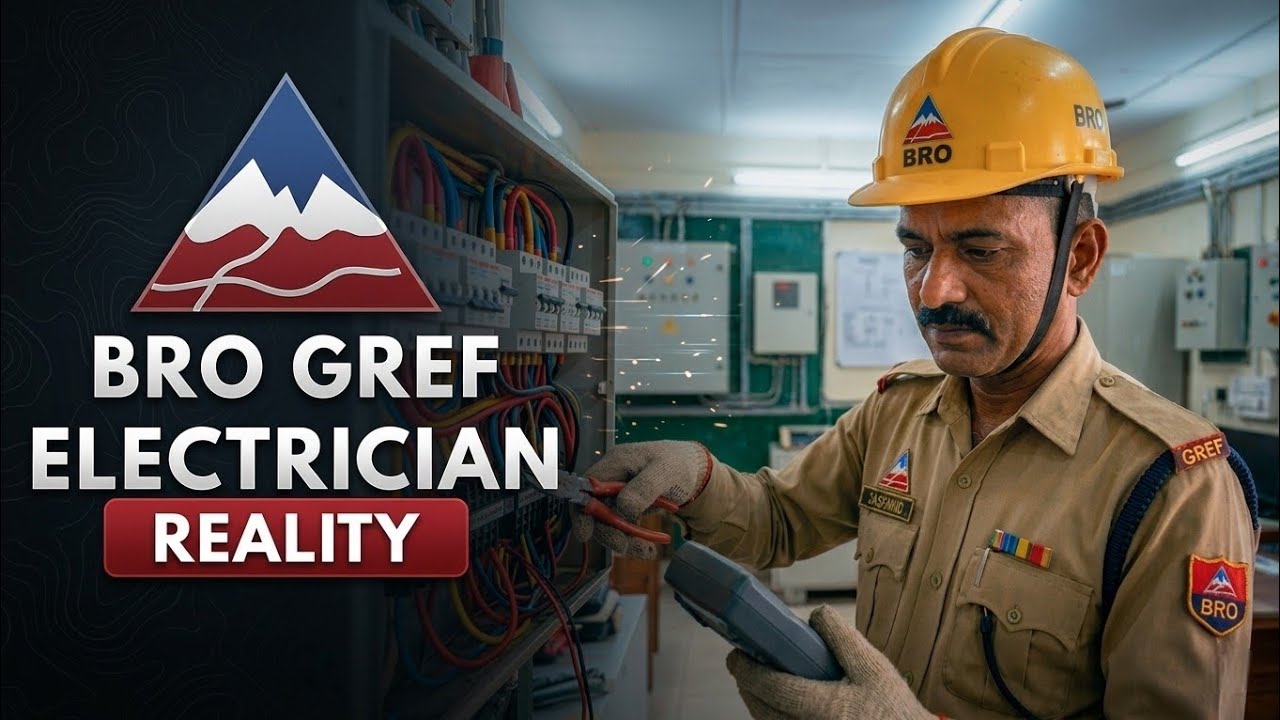 BRO GREF Electrician Job Full Details 🔥 Salary, Duty, Leave, Family Life 2026