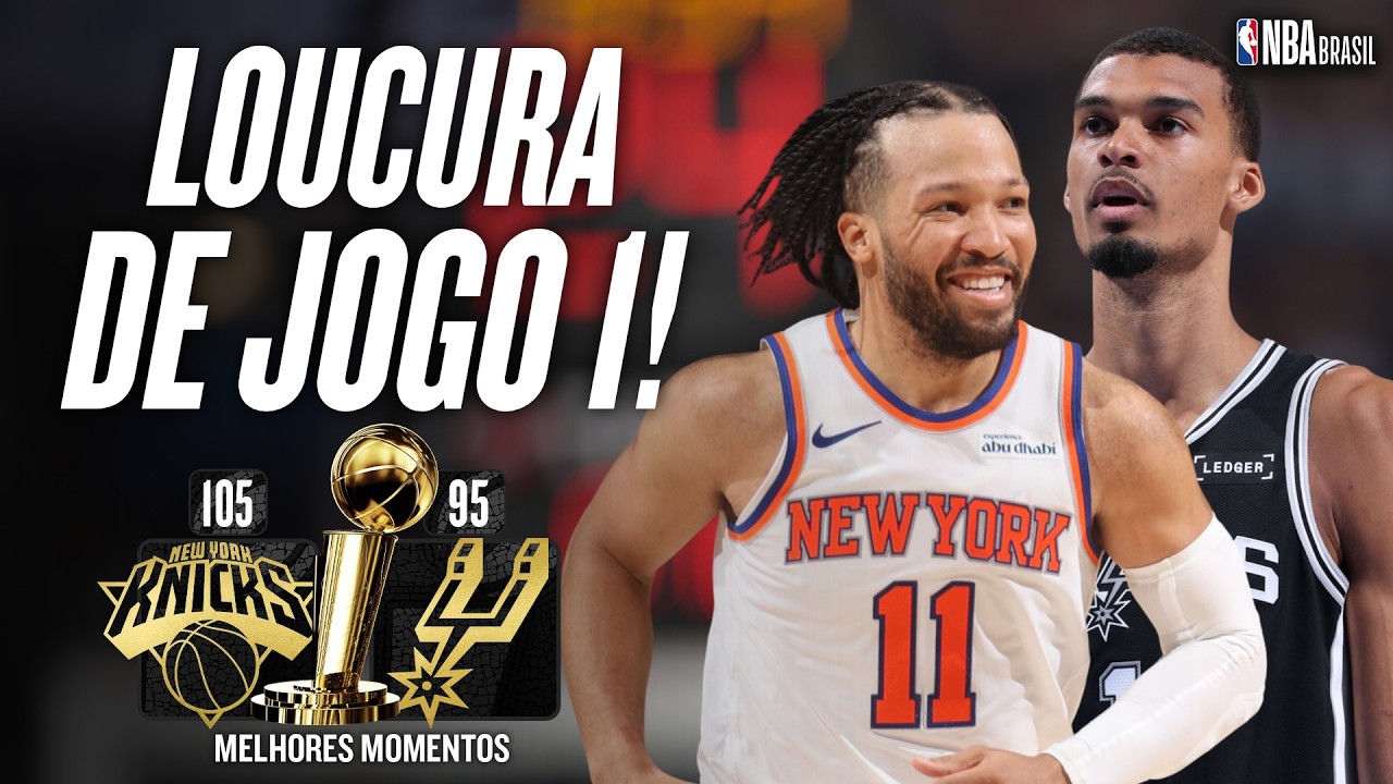 JALEN BRUNSON DESTROYS SPURS! 💥 Knicks win Game 1 of the NBA Finals - Highlights
